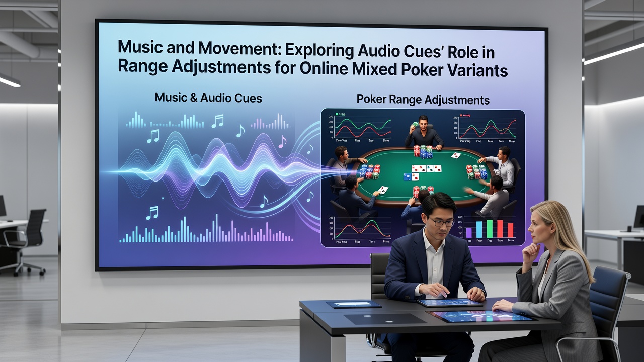 Spielerinteraktion mit Audio-Feedback in einer Mixed-Poker-Session