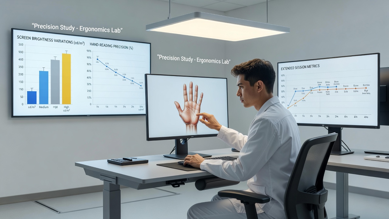 Analyse von Helligkeitseffekten auf Hand-Reading in Multiplayer-Omaha mit Diagrammen und Nutzerdaten