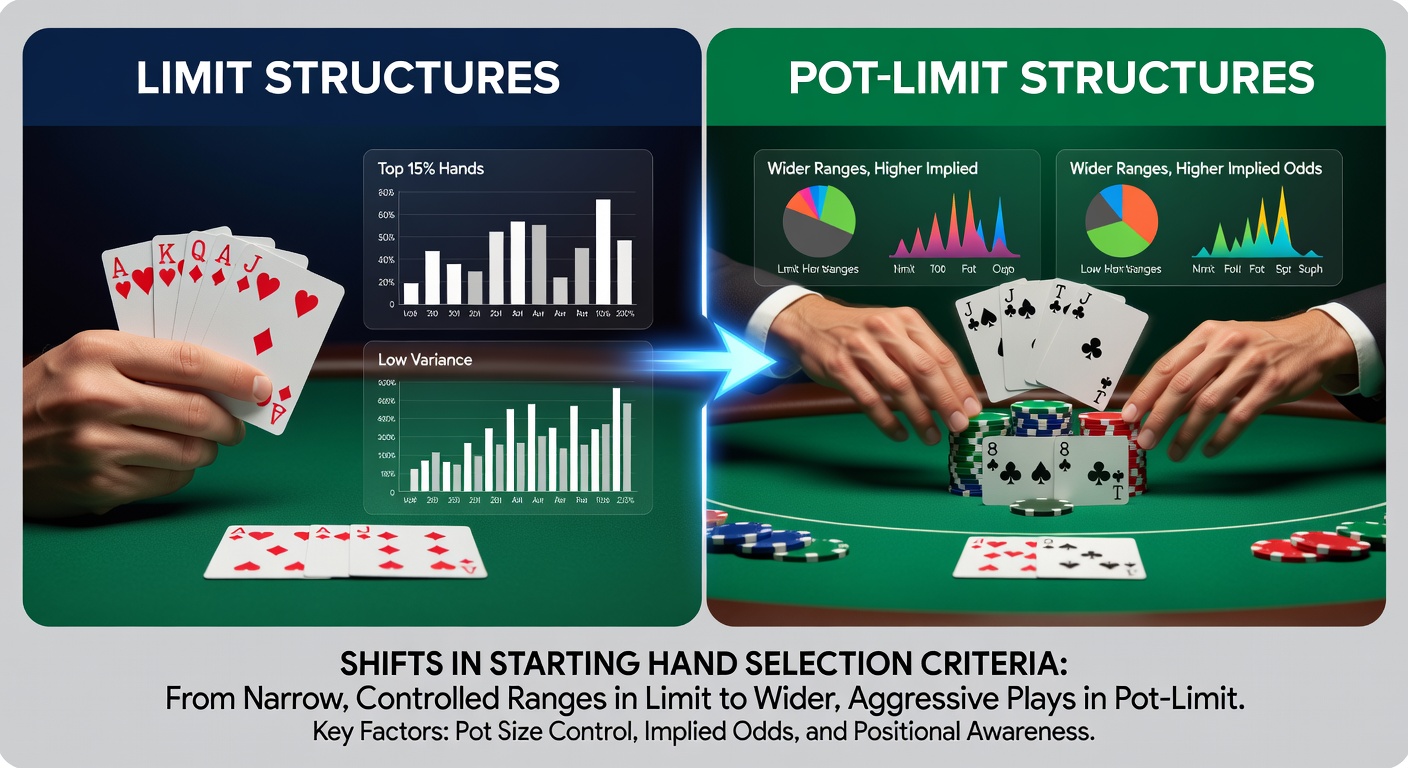 Anpassung von Ranges beim Formatwechsel in Online-Poker